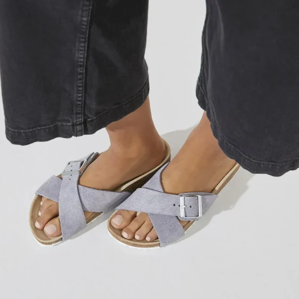 Siena Suede Leather Purple Fog - Image 3