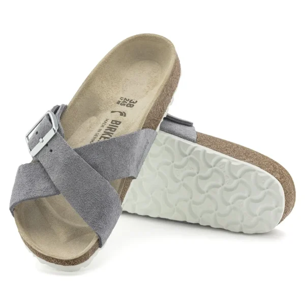 Siena Suede Leather Purple Fog - Image 4