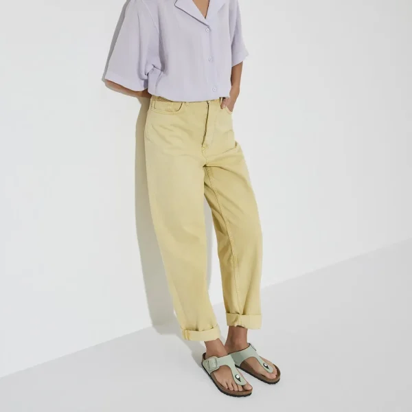 Gizeh Big Buckle Nubuck Leather Matcha - Image 2