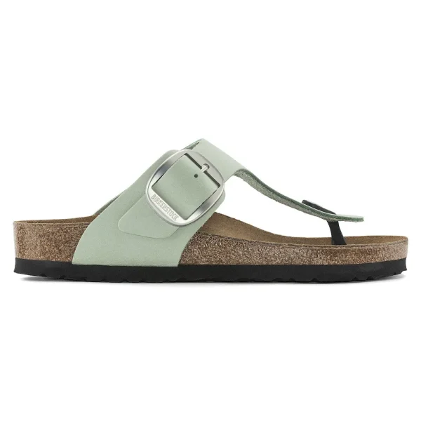 Gizeh Big Buckle Nubuck Leather Matcha - Image 7
