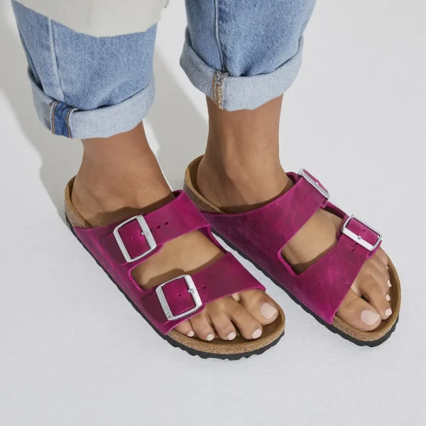 Arizona Oiled Leather Festival Fuchsia - Image 3