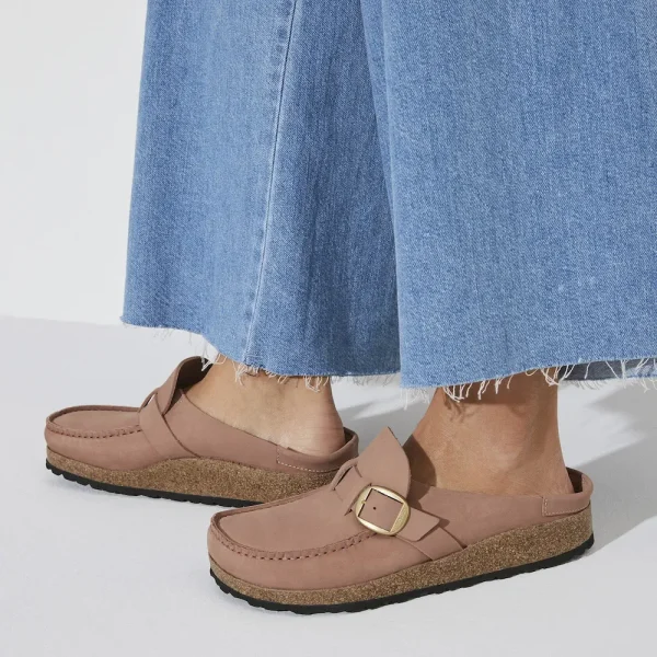 Buckley Nubuck Leather Old Rose - Image 3