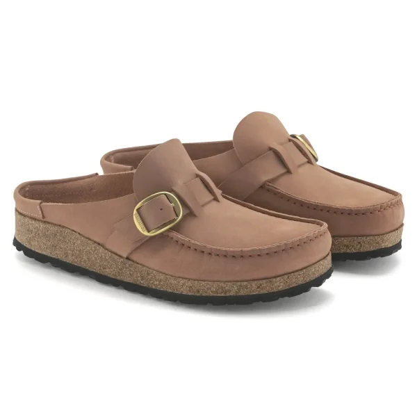 Buckley Nubuck Leather Old Rose - Image 6