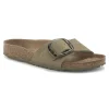 Madrid Vegan Big Buckle Textile Faded Khaki