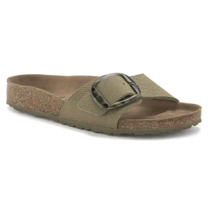 Madrid Vegan Big Buckle Textile Faded Khaki