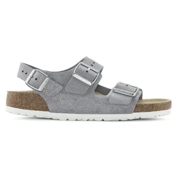 Milano Suede Leather Purple Fog - Image 7