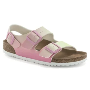 Milano Vegan Birko-Flor Candy Pink/Faded Lime