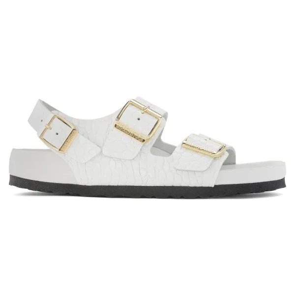Milano Embossed Leather Emboss white - Image 7