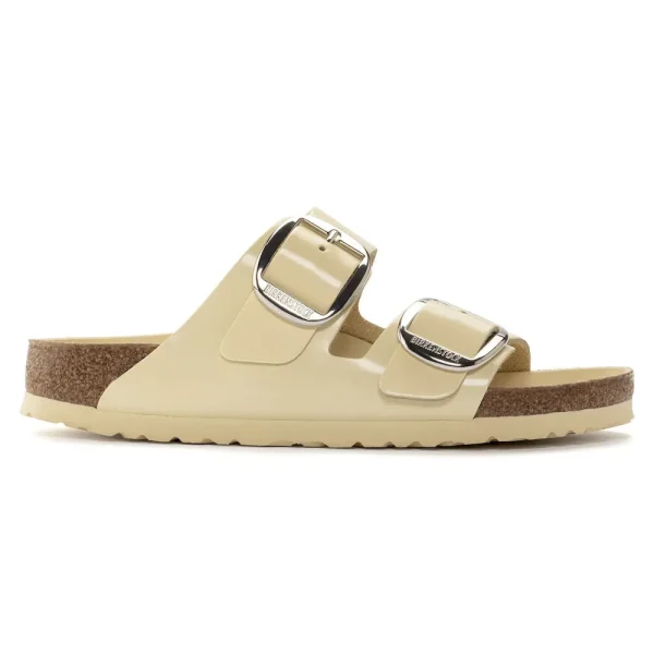 Arizona Big Buckle Natural Leather Patent High Shine Butter - Image 7
