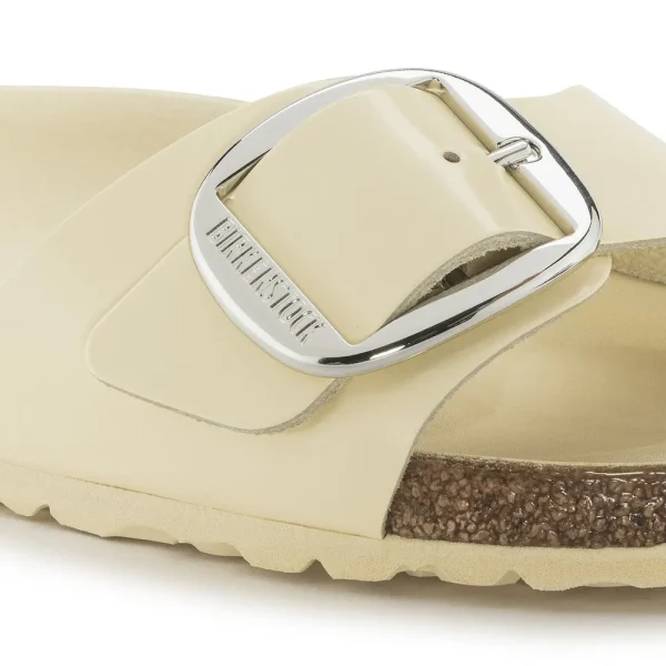 Madrid Big Buckle Natural Leather Patent High Shine Butter - Image 8