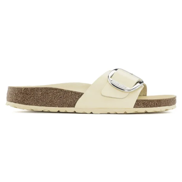 Madrid Big Buckle Natural Leather Patent High Shine Butter - Image 7