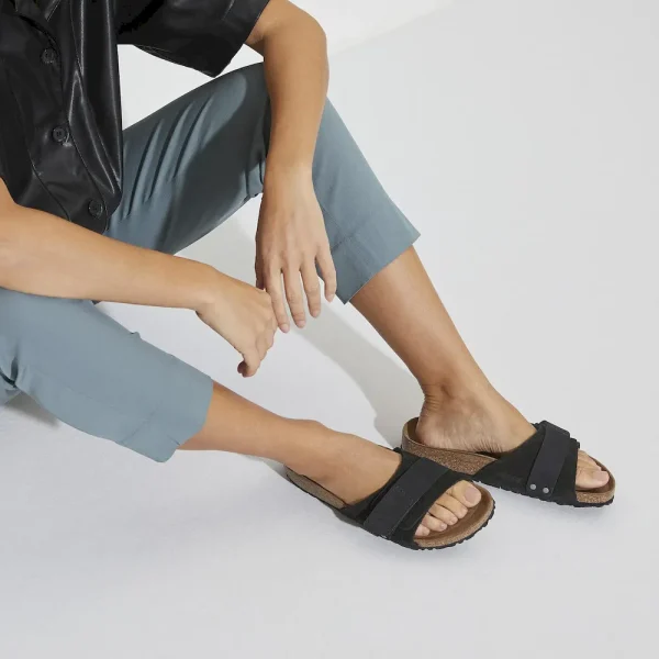Oita Suede Leather Black - Image 2