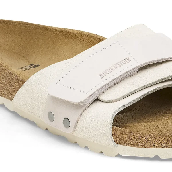 Oita Suede Leather Antique White - Image 8