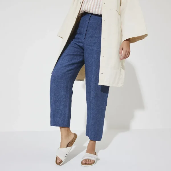 Oita Suede Leather Antique White - Image 2