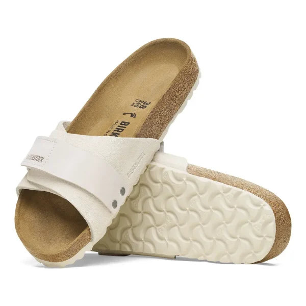 Oita Suede Leather Antique White - Image 4