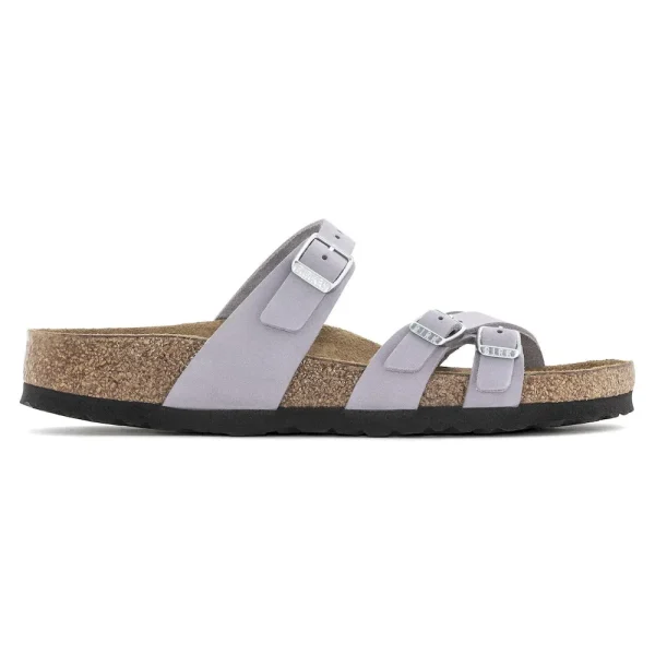 Franca Soft Footbed Nubuck Leather Purple Fog - Image 7