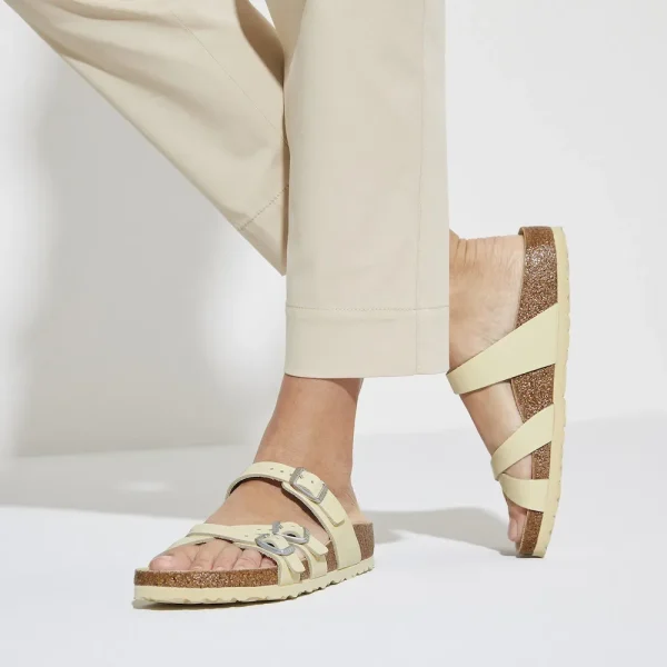 Franca Natural Leather Patent High Shine Butter - Image 3
