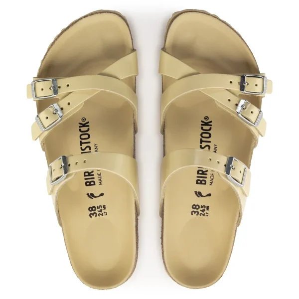 Franca Natural Leather Patent High Shine Butter - Image 5