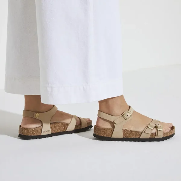 Kumba Soft Footbed Nubuck Leather Sandcastle - Image 3