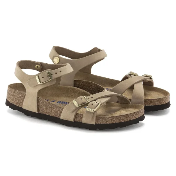Kumba Soft Footbed Nubuck Leather Sandcastle - Image 6