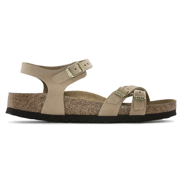 Kumba Soft Footbed Nubuck Leather Sandcastle - Image 7