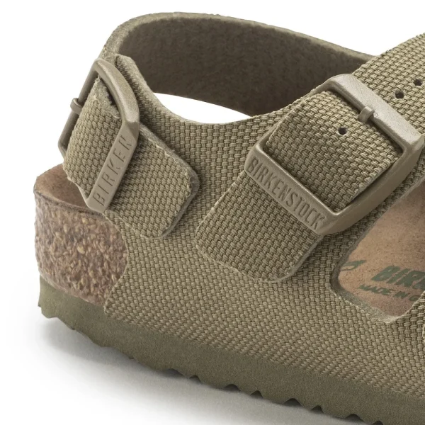 Milano Kids Vegan Textile Faded Khaki - Image 6