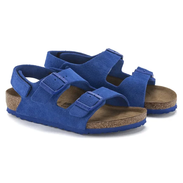 Milano HL Suede Kids Suede Leather Ultra Blue - Image 4