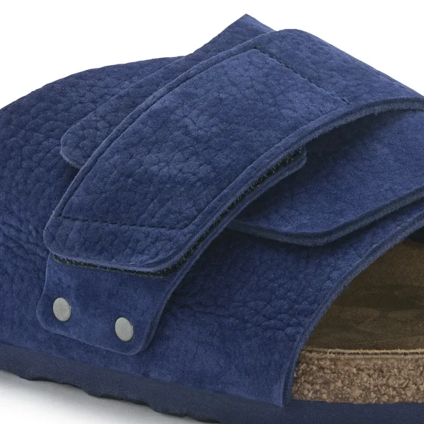 Kyoto Nubuck Leather Desert Buck Indigo Blue - Image 8