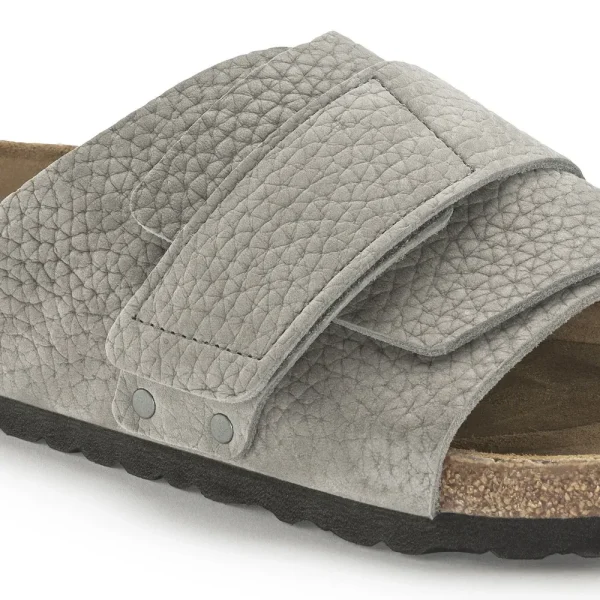 Kyoto Nubuck Leather Desert Buck Whale Gray - Image 8