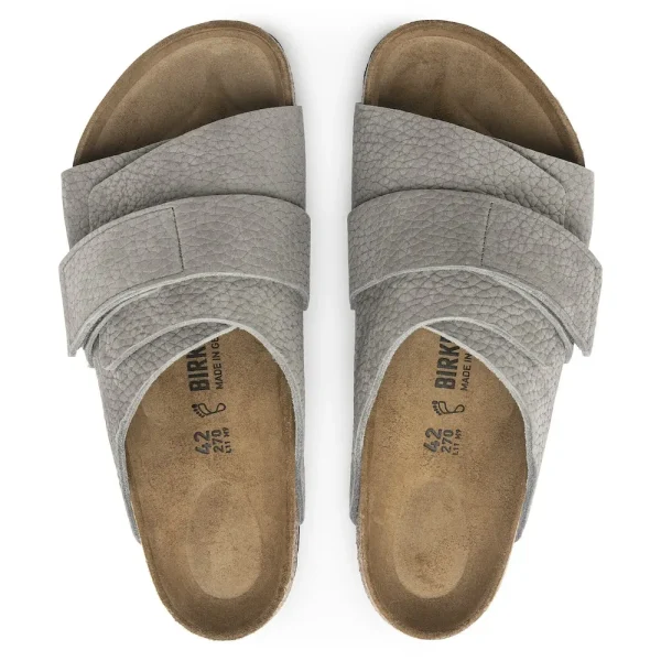 Kyoto Nubuck Leather Desert Buck Whale Gray - Image 5