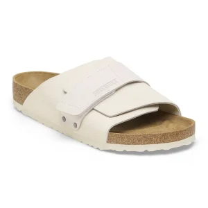 Kyoto Nubuck-Suede Leather Antique White
