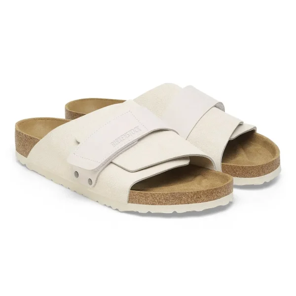 Kyoto Nubuck-Suede Leather Antique White - Image 4
