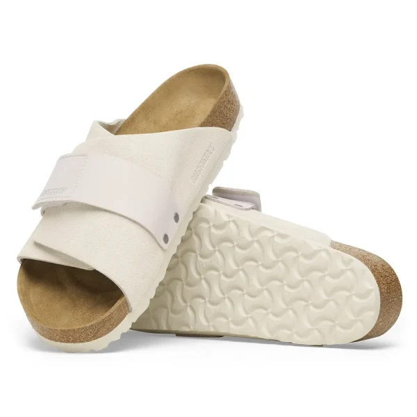 Kyoto Nubuck-Suede Leather Antique White - Image 2