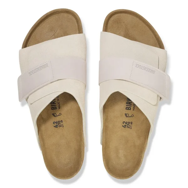 Kyoto Nubuck-Suede Leather Antique White - Image 3