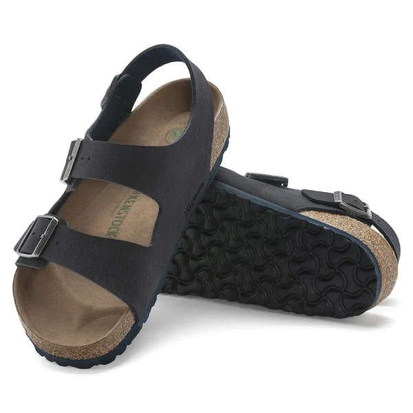 Milano Vegan Microfiber Desert Dust Indigo Blue - Image 4