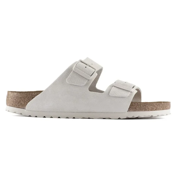 Arizona Soft Footbed Suede Leather Antique White - Image 6