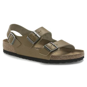 Milano Leather Vintage Wood Faded Khaki