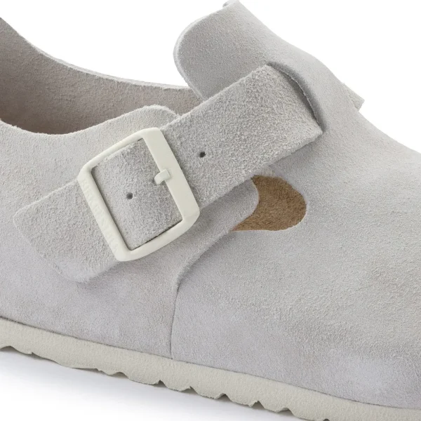 London Suede Leather Antique White - Image 7