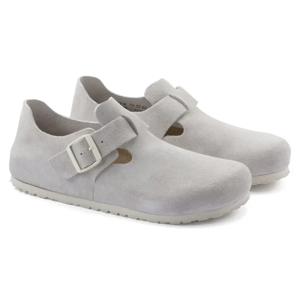London Suede Leather Antique White - Image 5
