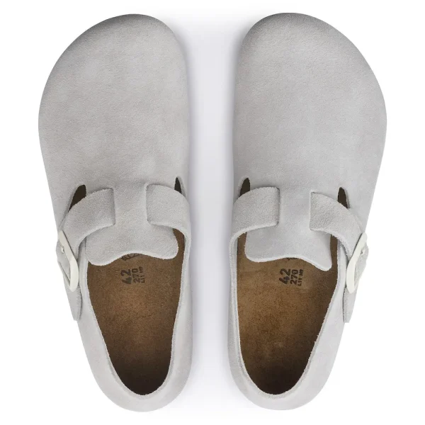 London Suede Leather Antique White - Image 4