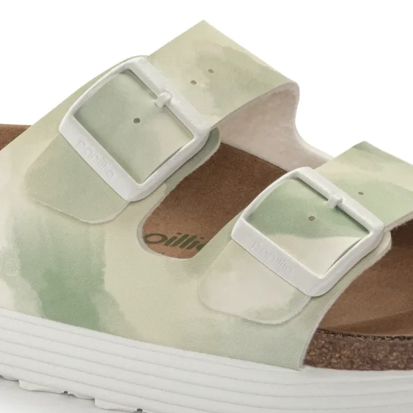 Arizona Flex Platform Vegan Birko-Flor Watercolor Khaki - Image 8