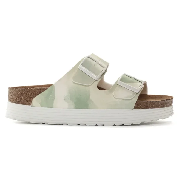 Arizona Flex Platform Vegan Birko-Flor Watercolor Khaki - Image 7