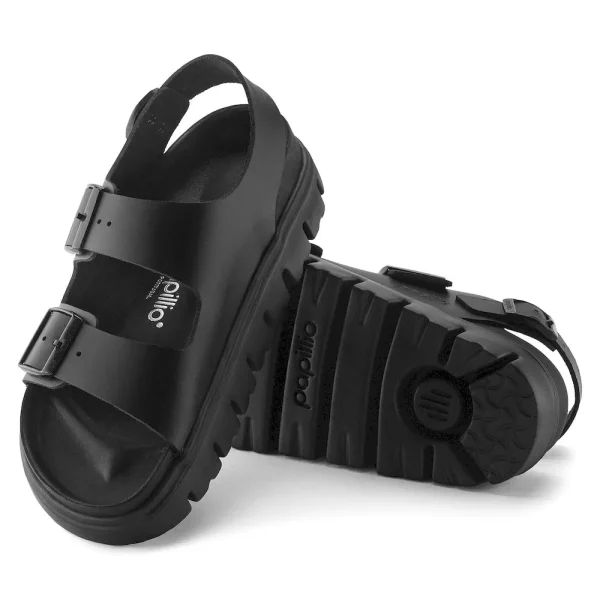 Milano Chunky Leather Black - Image 4
