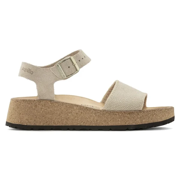 Glenda Suede Leather-Textile Sandcastle - Image 7