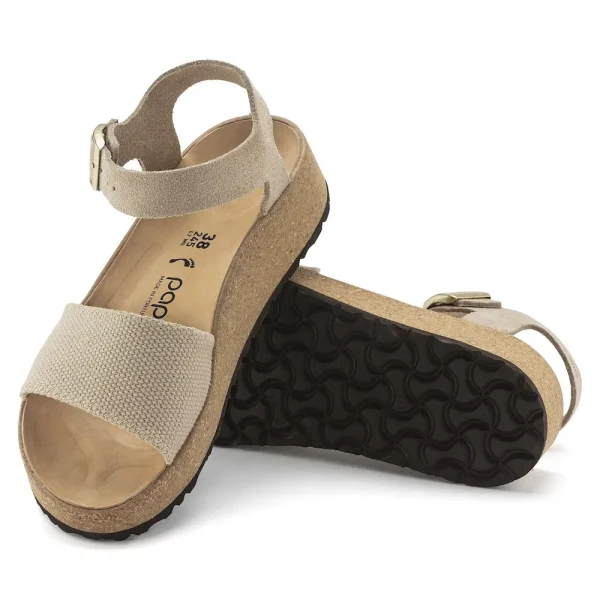 Glenda Suede Leather-Textile Sandcastle - Image 4