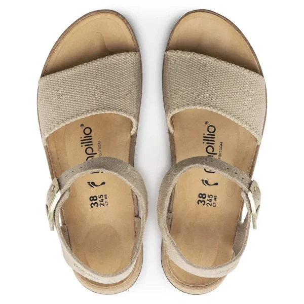 Glenda Suede Leather-Textile Sandcastle - Image 5