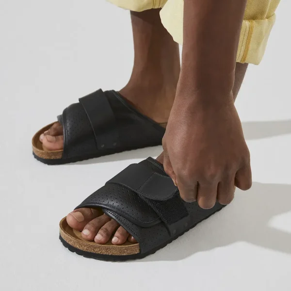Kyoto Leather Puff Pack Black - Image 9