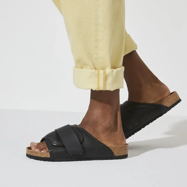 Kyoto Leather Puff Pack Black - Image 3