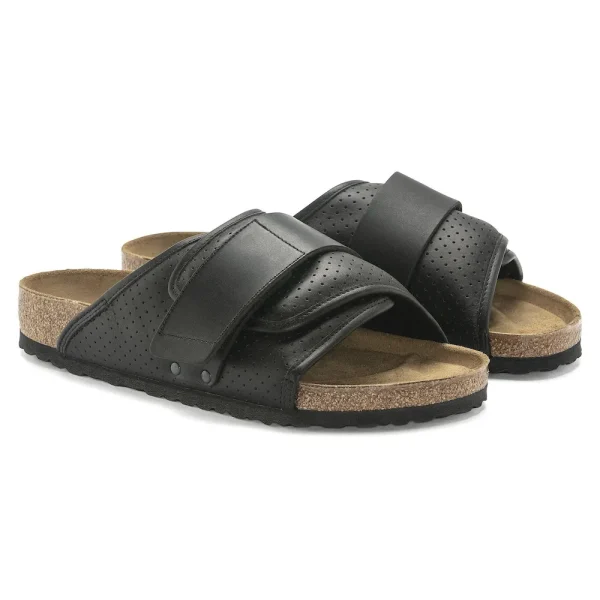 Kyoto Leather Puff Pack Black - Image 6