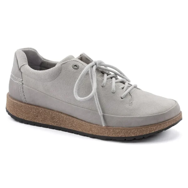 Honnef Low Suede Leather Whale Gray